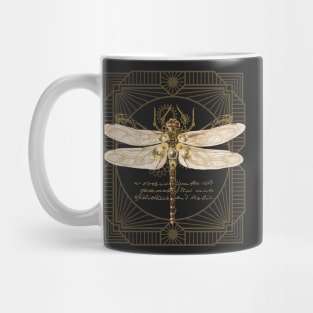 Steampunk Dragonfly Mug